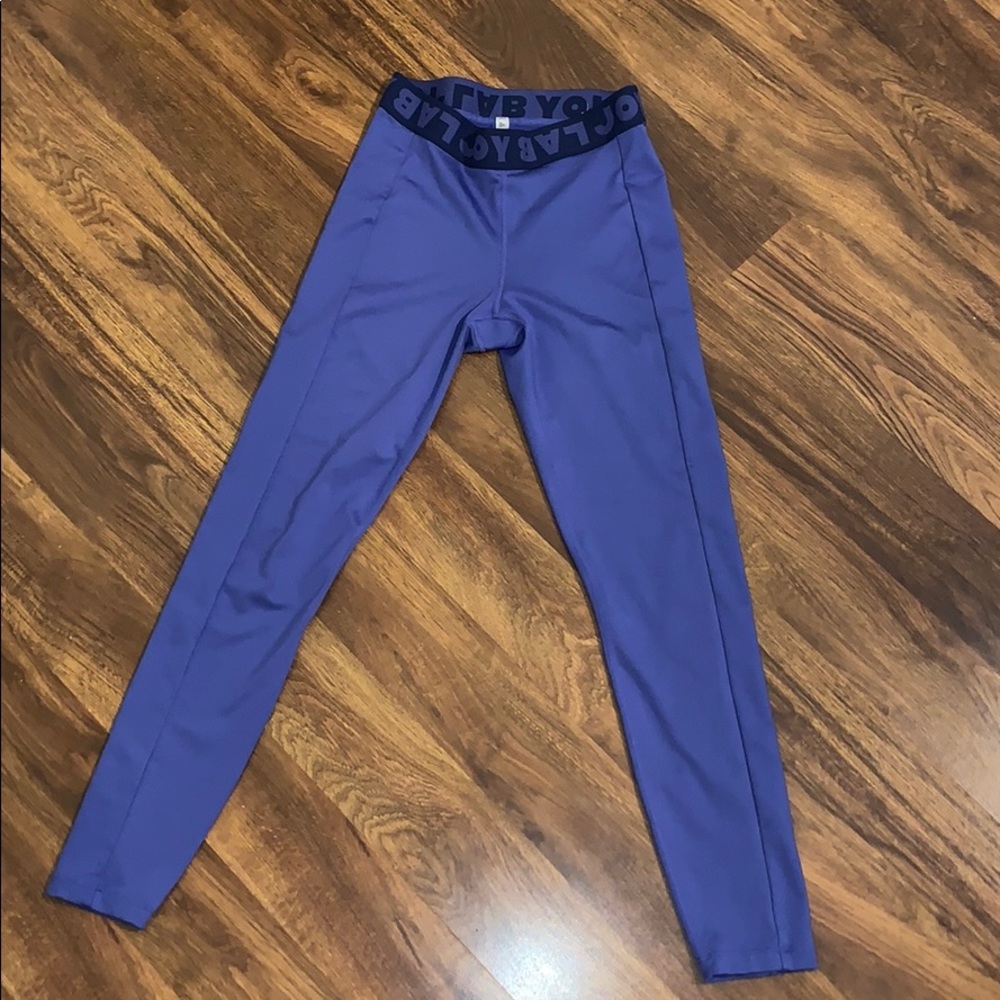 Joy lab blue workout leggings